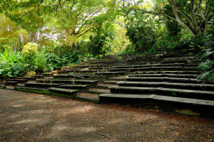 Abandoned outdoor theatre